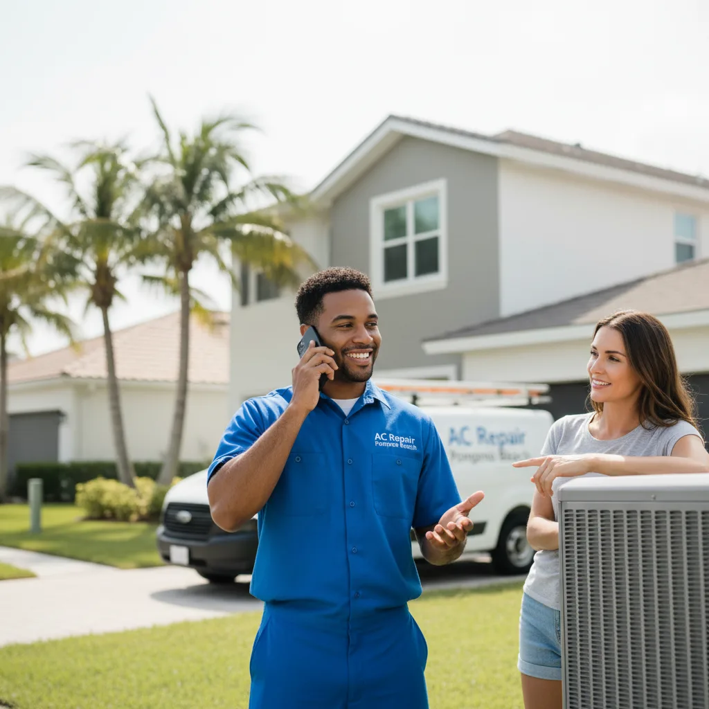 AC Repair Pompano Beach customer support in Lansford